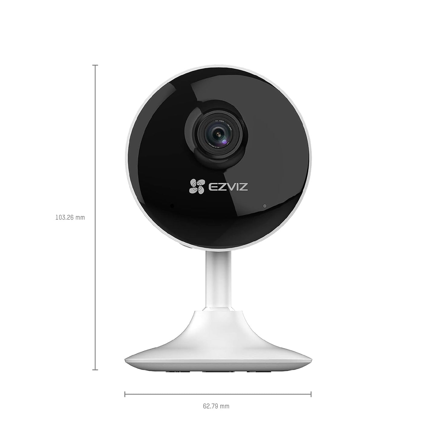 š”ļø EZVIZ C1C-B WiFi Indoor Smart Security Camera (White) by Hikvision | Smart Surveillance, Made Easy