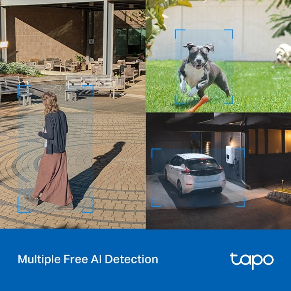π₯ Tapo C520WS β Outdoor Pan/Tilt Smart Wi-Fi Security Camera | 2K QHD + Full-Color Night Vision