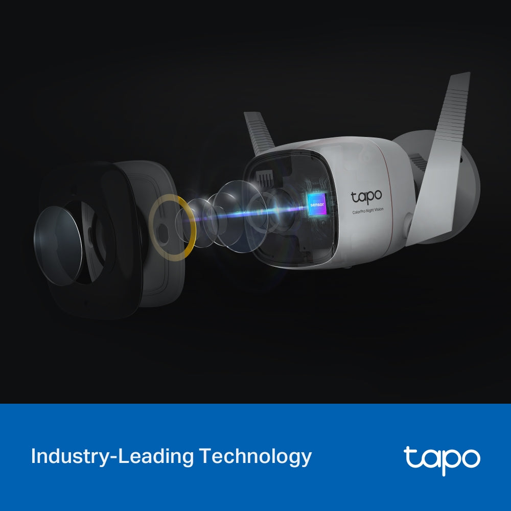 🛡️ Tapo C325WB – Outdoor Wi-Fi Camera with Full-Color Night Vision & Smart AI Detection