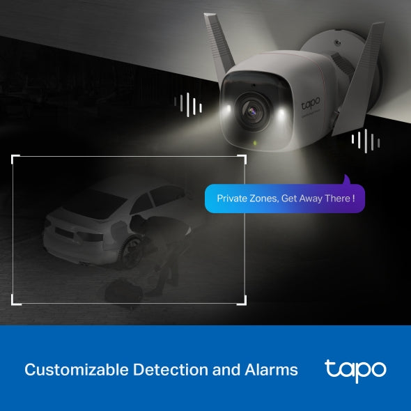 🛡️ Tapo C325WB – Outdoor Wi-Fi Camera with Full-Color Night Vision & Smart AI Detection
