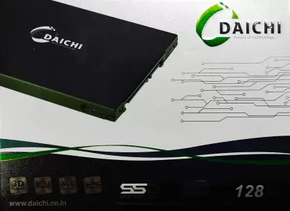 DAICHI SATA3 128 GB Desktop, Laptop, All in One PC's Internal Solid State Drive (SSD) (128 GB SSD SATA3)