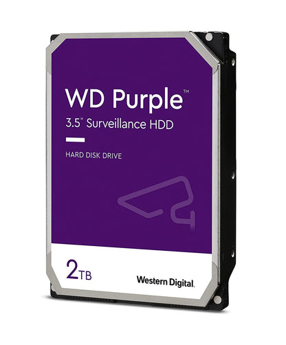 Western Digital WD Purple 2TB SATA Internal Surveillance Hard Drive
