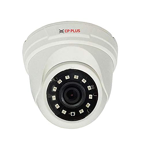 CP Plus 2.4MP 1 Night Vision Outdoor Bullet Camera, 1 Indoor Dome Camera & 4 Channel DVR Kit with Accessories