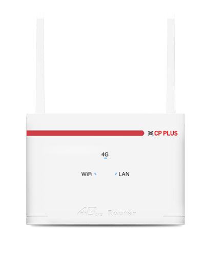 CP Plus CP-XR-DE21-S 4G Router For Home WIFI, CCTV Camera  All Sim Supported 4G LTE Router