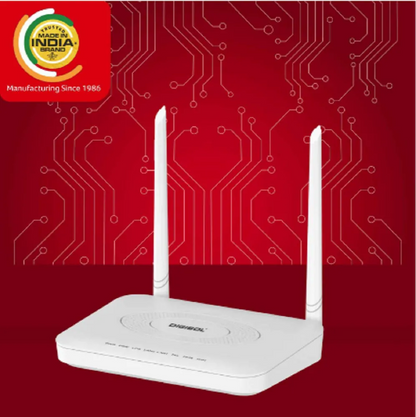 DG GR1321 Digisol XPON ONU 300Mbps Wifi router with 1 PON 1 GE & 1FE Port,1 FXS port.