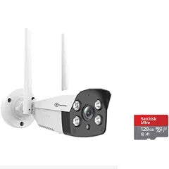 Trueview All Time Color 4G 3mp Bullet Security Camera for Home | Shop | Office | Farm | Construction Site | Sim Based and LAN Based Camera (4G Bullet Camera)