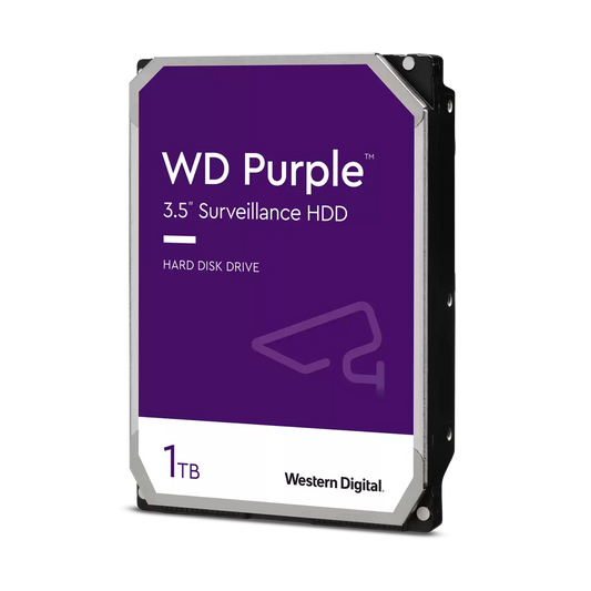 Western Digital WD Purple 1TB SATA Internal Surveillance Hard Drive WD10PURZ